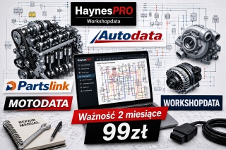 AUTODATA, HAYNES PRO, ETKA, ALLDATA, - Katalogi części schematy mechaniczne elektryczne informacje naprawcze