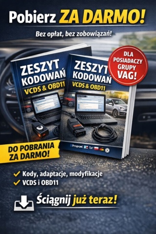 Zeszyt kodowań VAG FREE - sprawdź opis