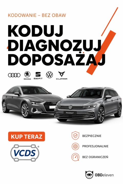 Zeszyt kodowań i adaptacji VCDS - PREMIUM (20mb) + MQBevo SFD - 2024 (E-Book)