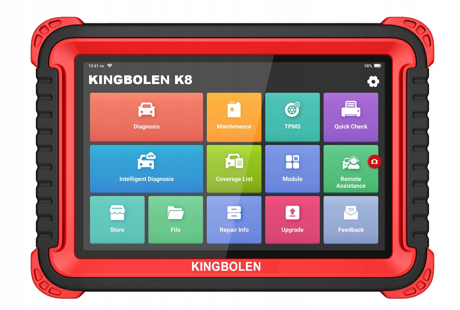 Interfejs diagnostyczny KINGBOLEN K8 ELITE tester OBD2 PROFESJONALNY j.PL